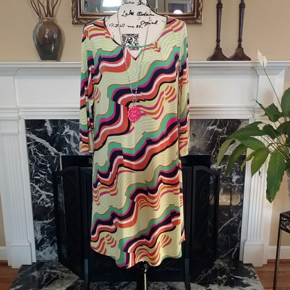 Kaari Blue Dresses & Skirts - Kaari Blue Curvy Dress